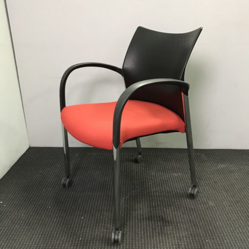 Stackable Chairs with Castors - SOLD