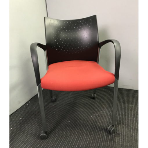 Stackable Chairs with Castors - SOLD - Image 2