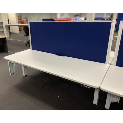 2 Person Back to Back Electric Height Adjustable Desk - SOLD - Image 3