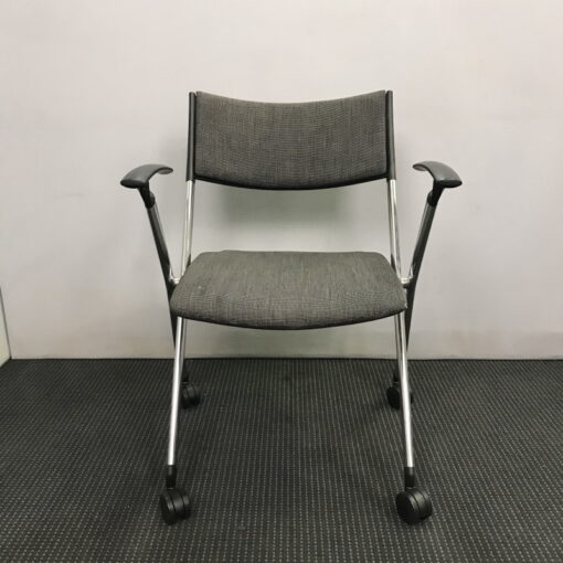 Folding Chair With Castors - SOLD - Image 4