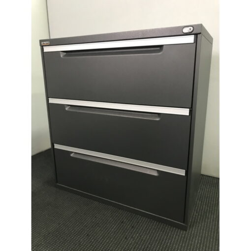3 Drawer Lateral Filing Cabinet - SOLD - Image 2