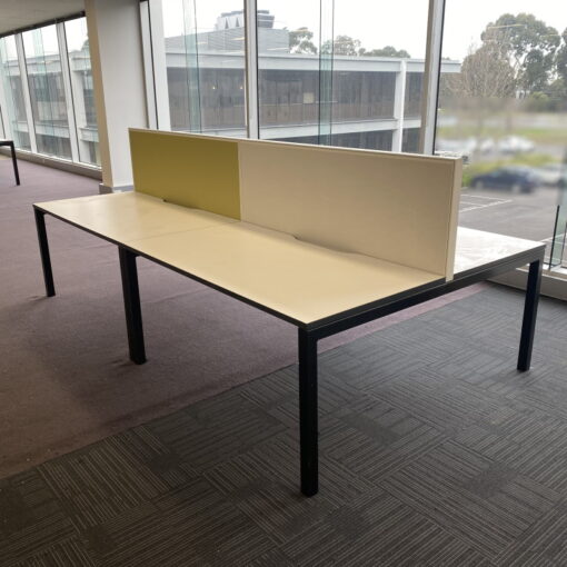 4 Person Desk - 3000 x 1500 - SOLD