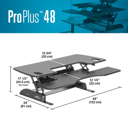 VARIDESK Pro Plus 48" - Standing Desk - SOLD - Image 2