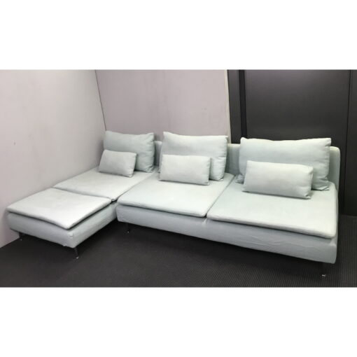 IKEA SÖDERHAMN 4-Seat Sofa with Chaise Lounge - HOLD