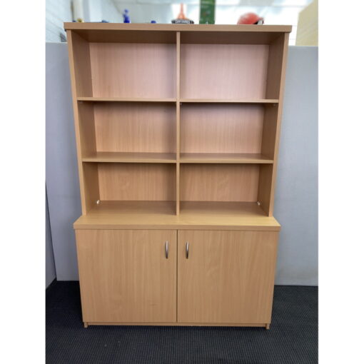 Credenza with Hutch - 1200W x 1800H x 450D - SOLD