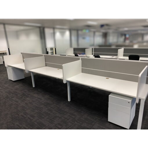 6 Person Desk - 5400 x 1500 - SOLD