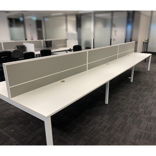 6 Person Desk - 5400 x 1500 - SOLD - Image 3