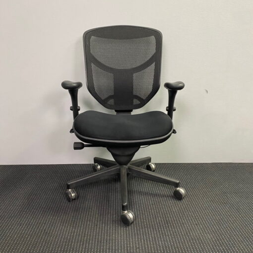 Black Mesh Back Office Chair - SOLD