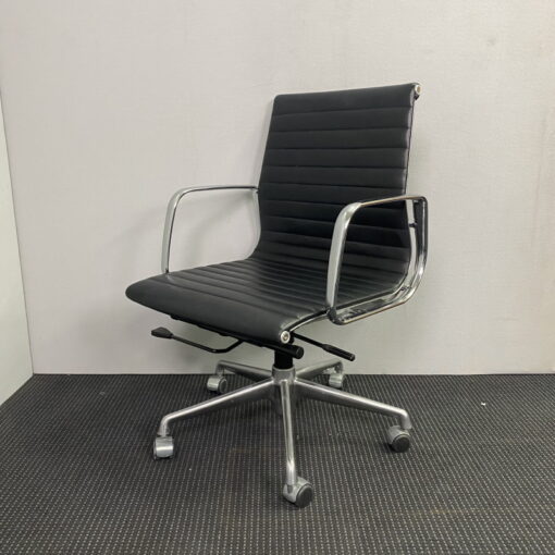 Replica Eames Aluminium Group Boardroom Chairs - SOLD - Image 2
