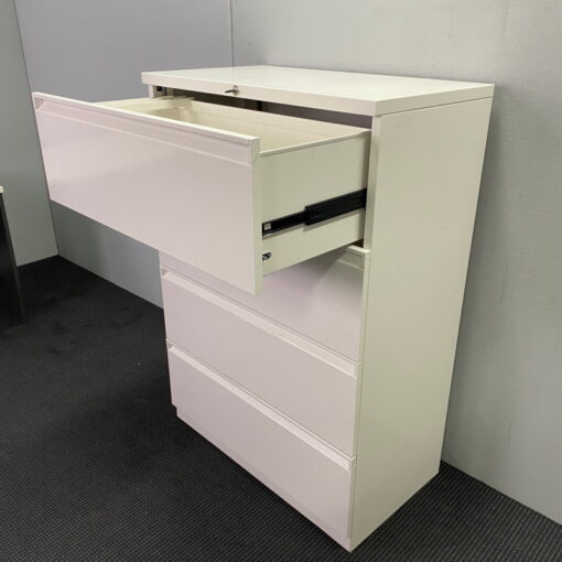 4 Drawer Lateral Filing Cabinet - SOLD - Image 3