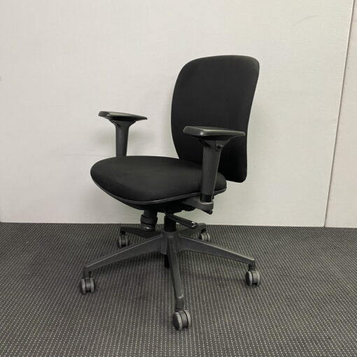 Steelcase Black Office Chair - SOLD - Image 2