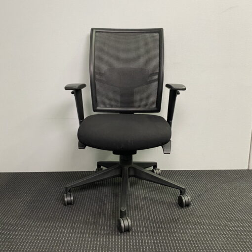 Black Gas Lift Chair - SOLD