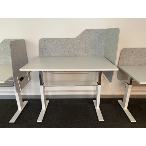 Manual Height Adjustable Desk 1200 x 750 - SOLD