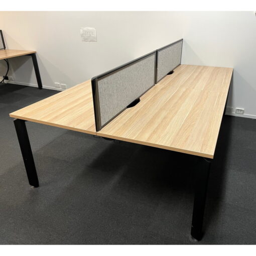 4 Person Desk - 2400 x 1500 - SOLD - Image 2