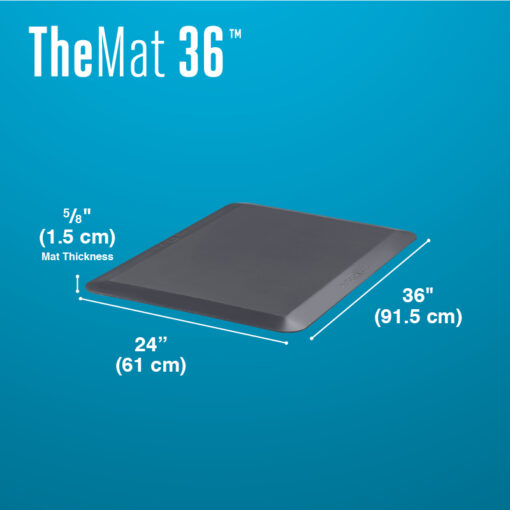 Varidesk The Mat 36" – Anti Fatigue Mat - SOLD - Image 4
