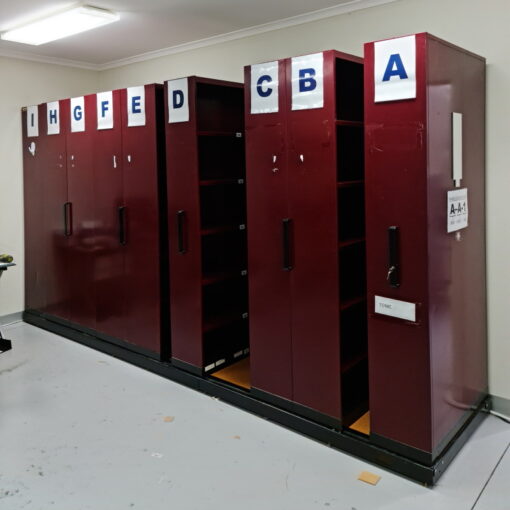 Compactus 9 bays - 900 Wide x 2200 High - SOLD