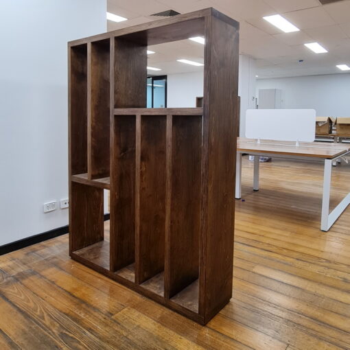 Timber Shelving Unit - SOLD