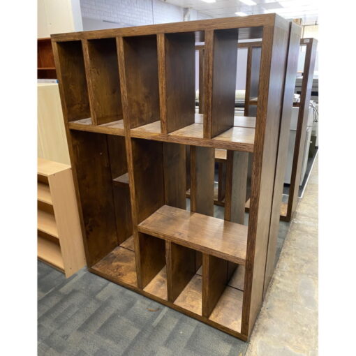 Timber Shelving Unit - SOLD - Image 3