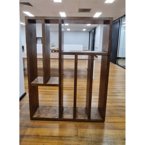 Timber Shelving Unit - SOLD - Image 2
