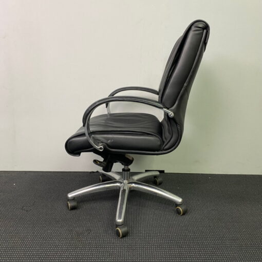 Black Office Chair - SOLD - Image 3
