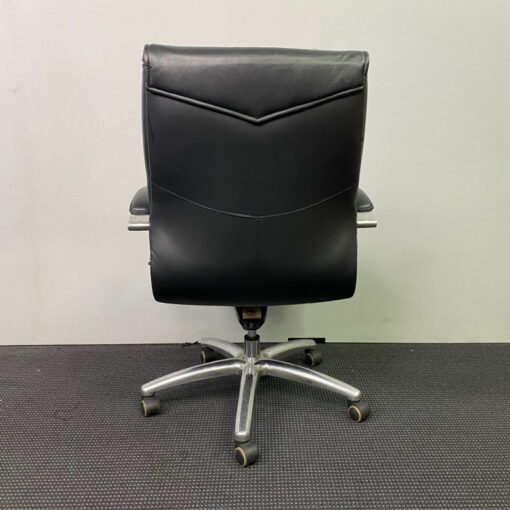 Black Office Chair - SOLD - Image 4