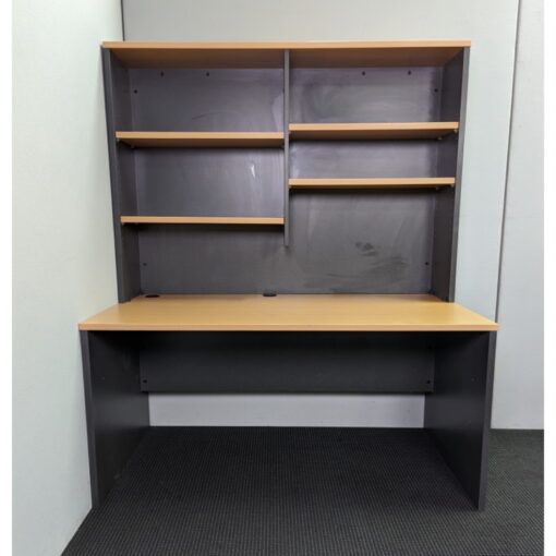 Desk with Hutch 1350 x 750 - SOLD - Image 4