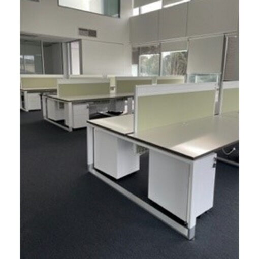 4 Person Desk - 3600 x 1650 - 2 available