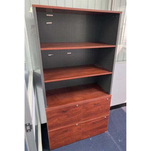 Credenza with Hutch - 925W x 1800H x 450D - SOLD