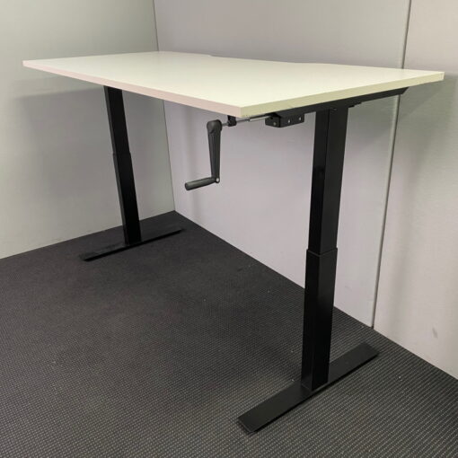 Manual Height Adjustable Desk 1800 x 800 - SOLD