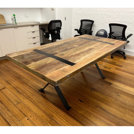 Table Solid Reclaimed Wood - 2000 x 1010 - SOLD