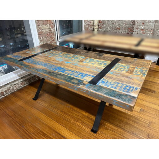 Table Solid Reclaimed Wood - 2000 x 1010 - SOLD
