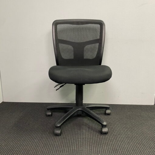 Mesh Back Black Office Chair - SOLD