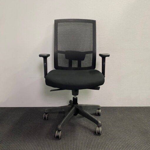 Mesh Back Office Chair with Armrests - SOLD