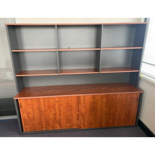 Credenza with Hutch - 2100W x 1800H x 450D - SOLD
