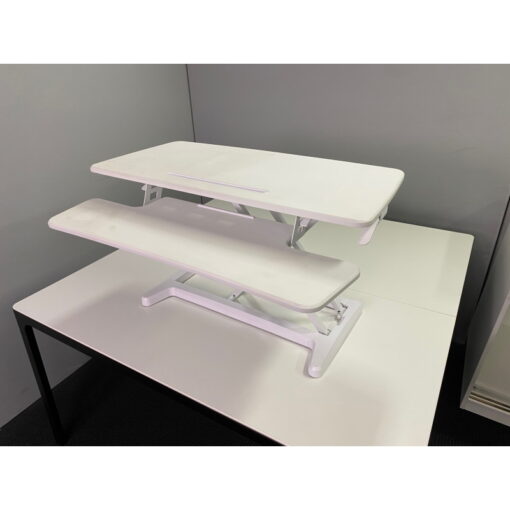 Sit Stand Desk White - SOLD