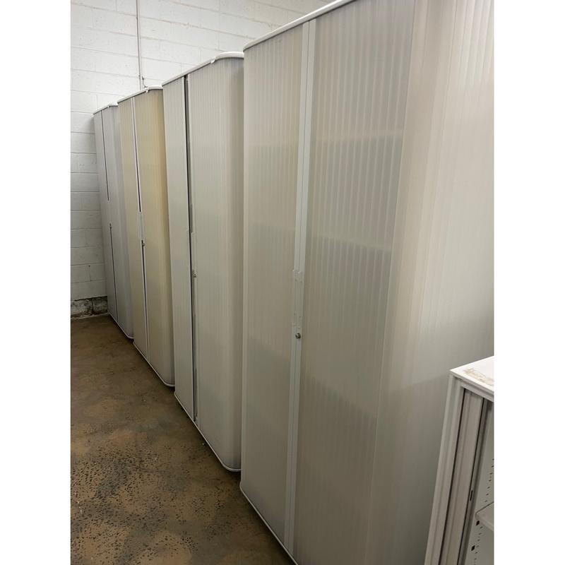 Tambour Door Cabinet – 920W x 1950H x 500D - SOLD - Image 3