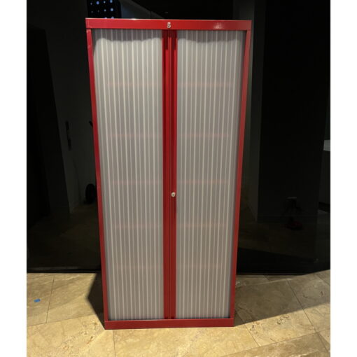 Tambour Door Cabinet – 900W x 1980H x 500D - SOLD