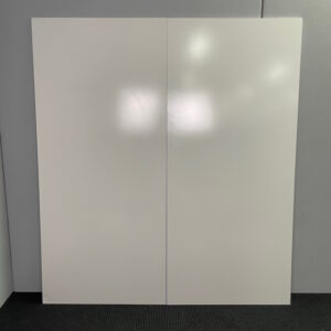 Wall Mounted Whiteboard - 2000 x 1800 - 2 available