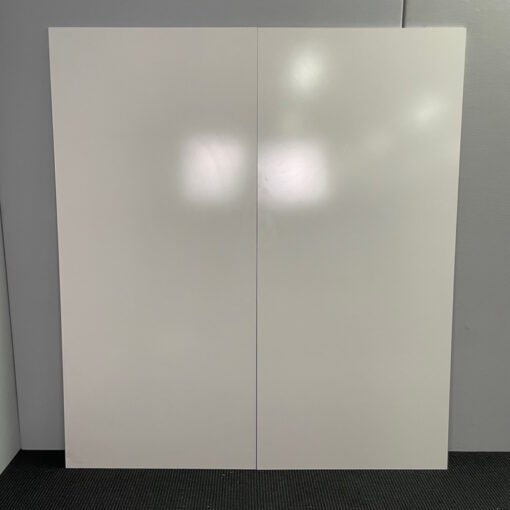 Wall Mounted Whiteboard - 2000 x 1800 - 2 available