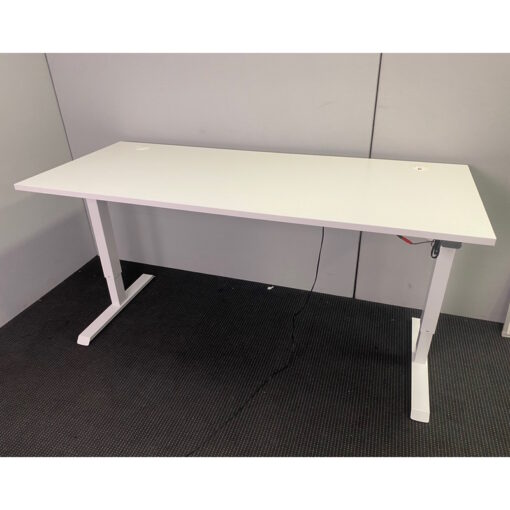 Electric Height Adjustable Straight Desk - 1500 x 750 - SOLD - Image 2
