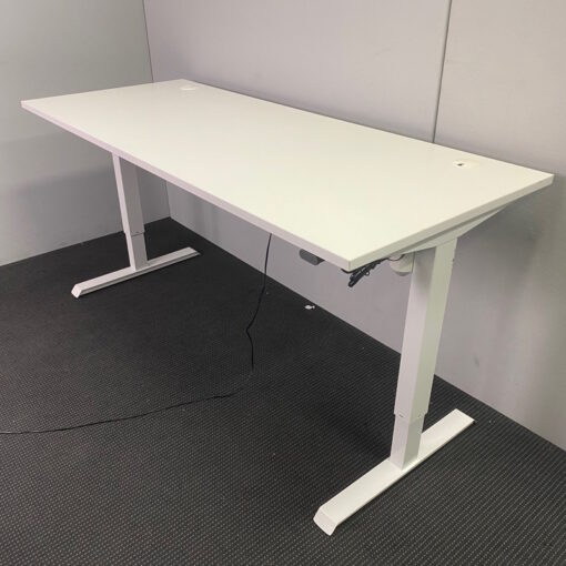 Electric Height Adjustable Straight Desk - 1500 x 750 - SOLD