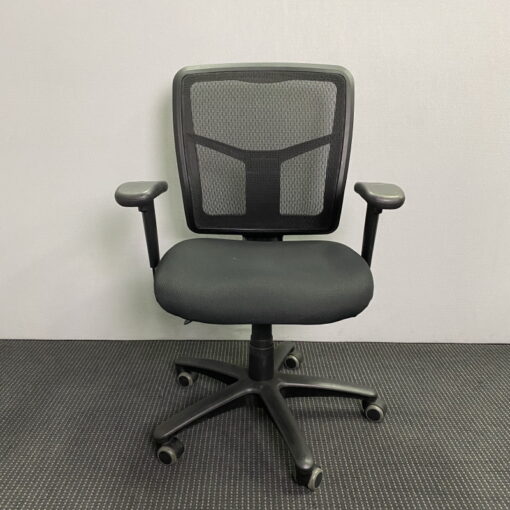 Mesh Back Black Office Chair - SOLD