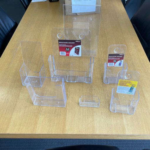Office Document Plastic Holders - Various sizes