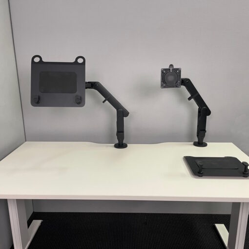 Single Monitor Arm with Ollin Laptop & Tablet Mount by Colebrook Bosson Saunders - 5 available - Image 2