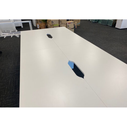 4 Person Desk - 3500 x 1620 - SOLD - Image 3