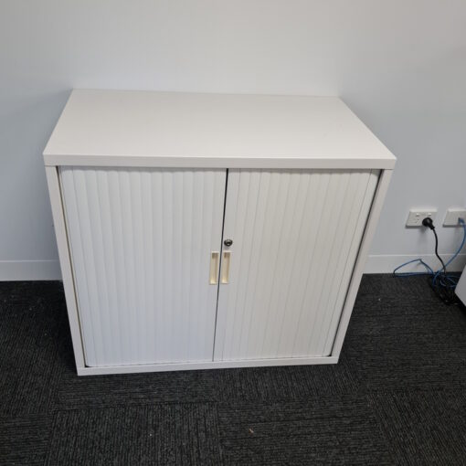 Tambour Door Cabinet – 900W x 800H x 500D - SOLD