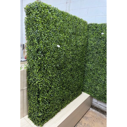 Wall Greenery Backdrop Artificial Boxwood Hedge Panel - SOLD