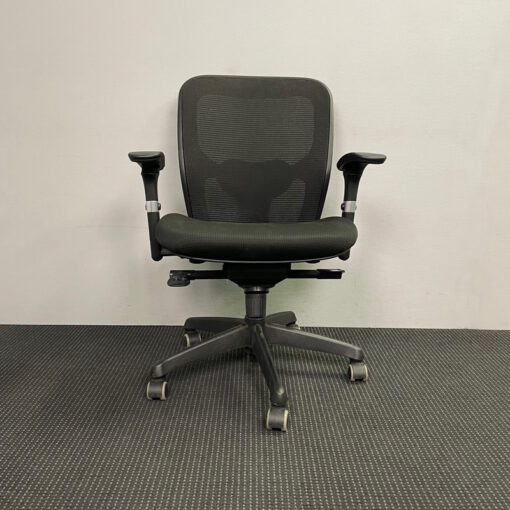 Mesh Back Black Office Chair - SOLD