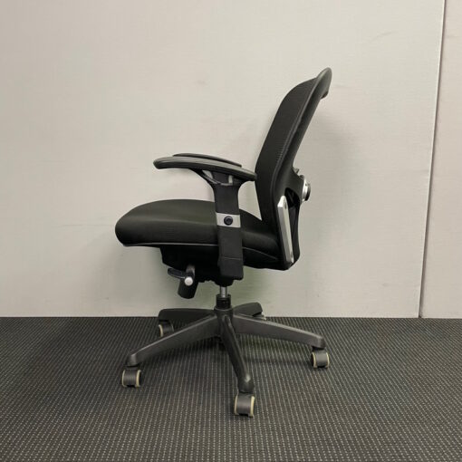 Mesh Back Black Office Chair - SOLD - Image 3