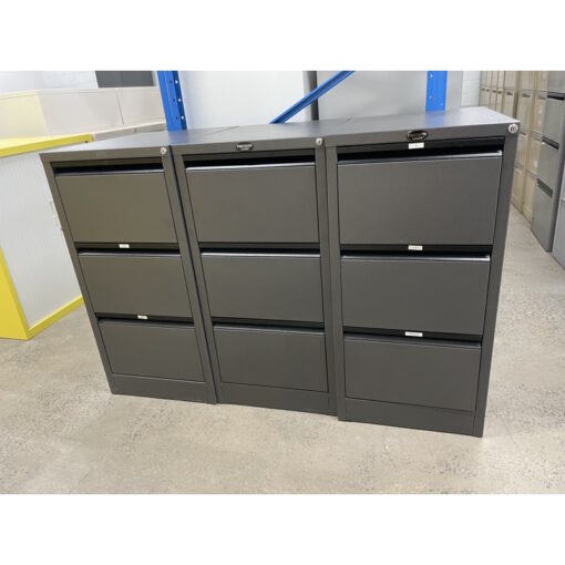3 Drawer Filing Cabinets - SOLD